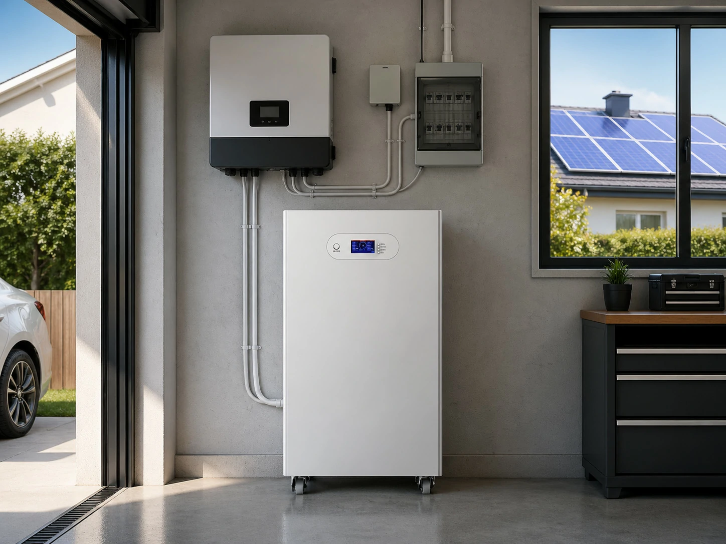 home solar battery storage