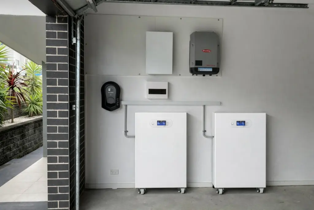 solar batteries installed