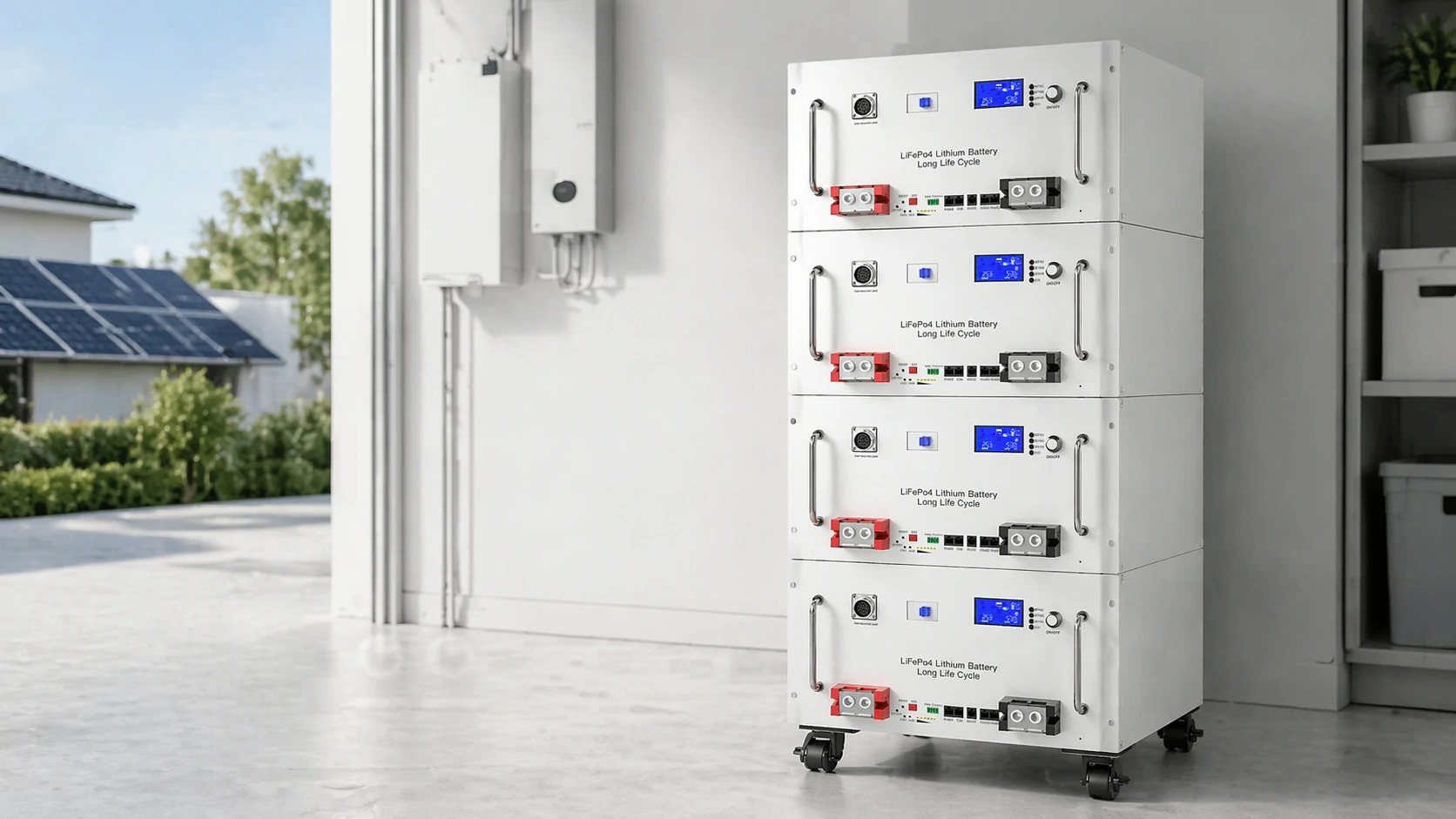 what size battery for 10kw solar system