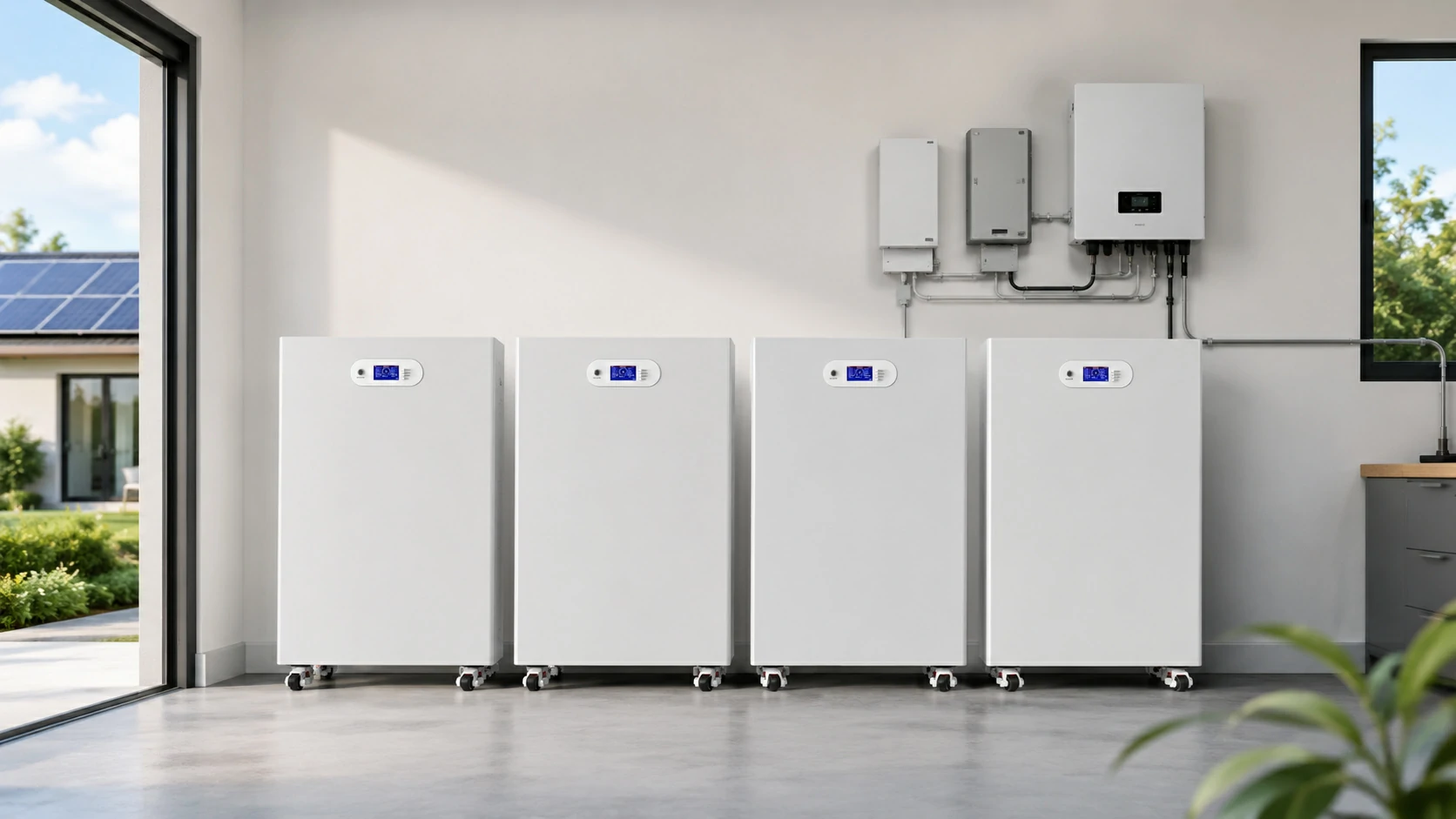 110 kwh battery storage system