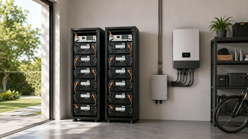 120 kwh battery for solar energy storage