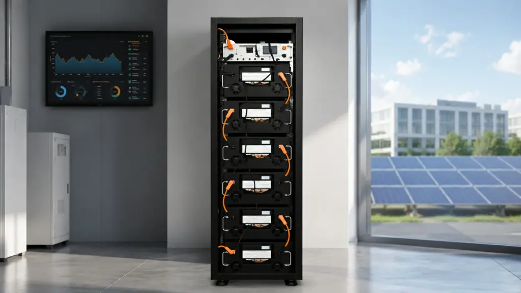 125 kWh battery for commercial solar backup