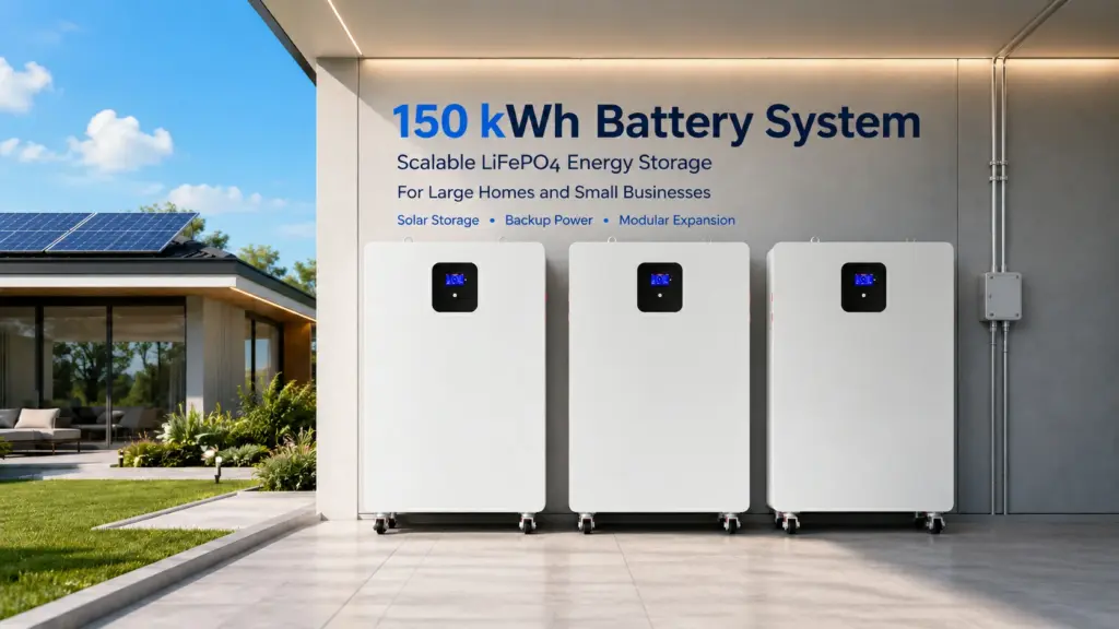 150 kwh lithium battery storage systems