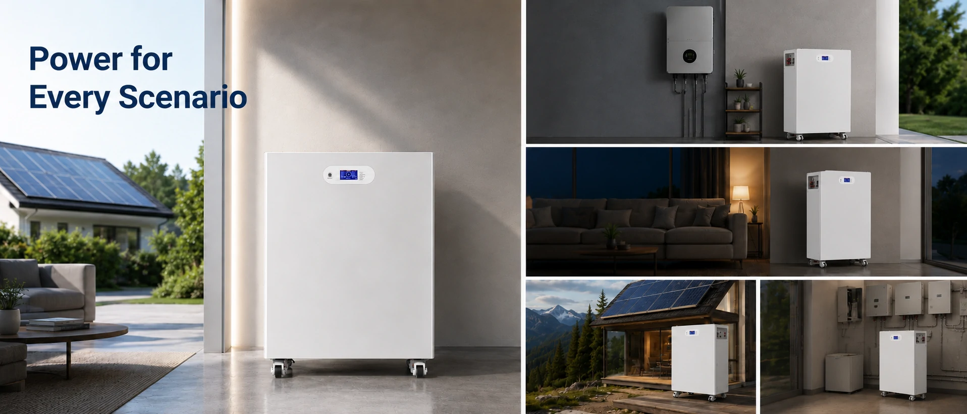 30kWh solar battery for home backup off grid power and small commercial storage