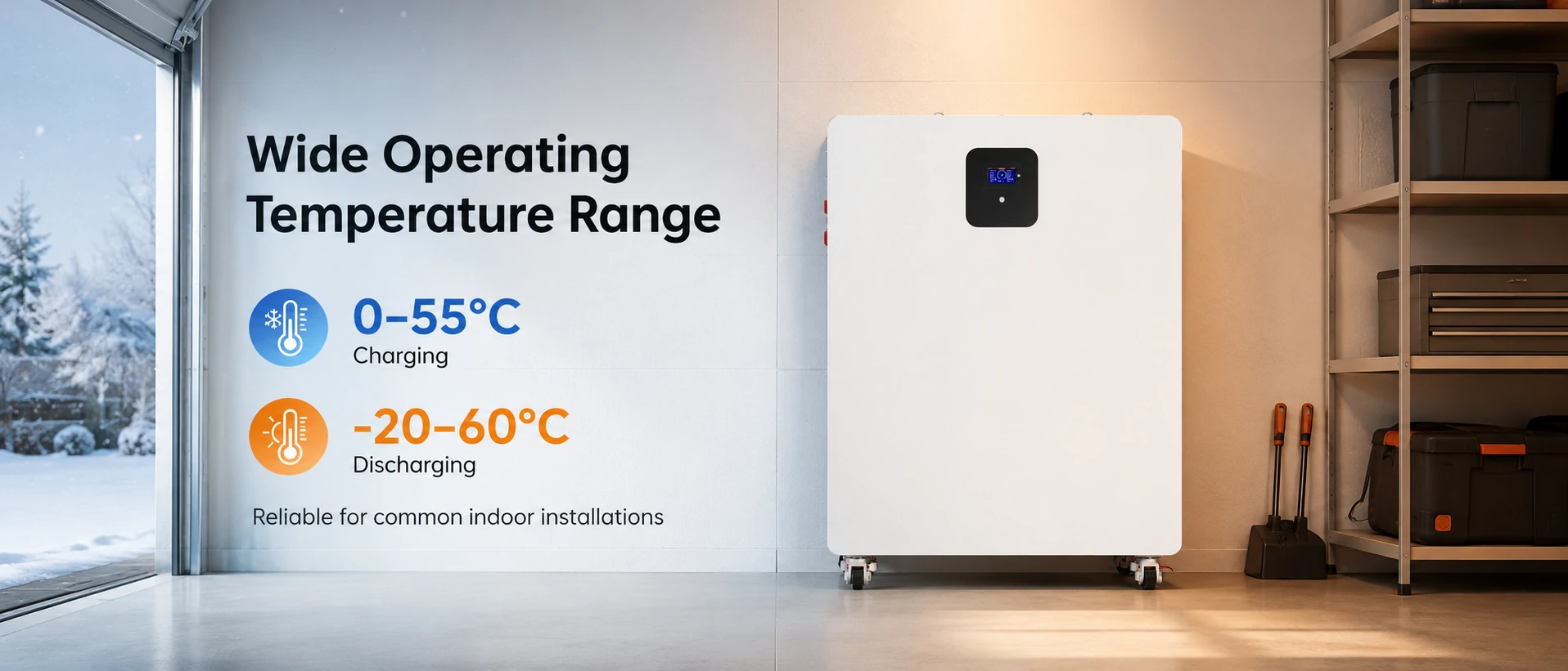 50kwh solar battery reliable performance across common temperature ranges
