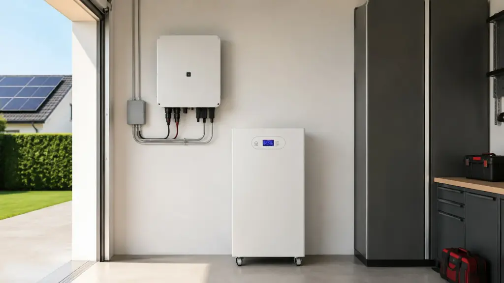 are string solar inverters suitable for battery storage