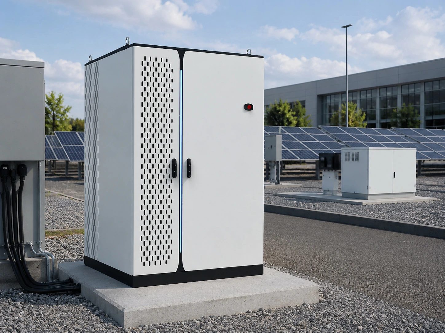 commercial energy storage factory microgrid in germany