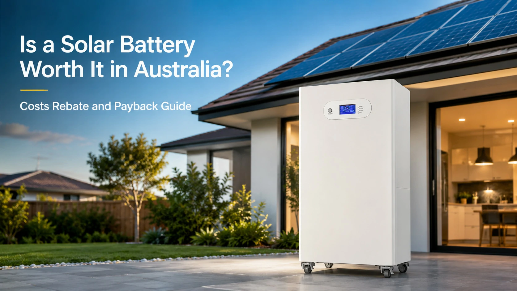 is it worth getting a solar battery in australia