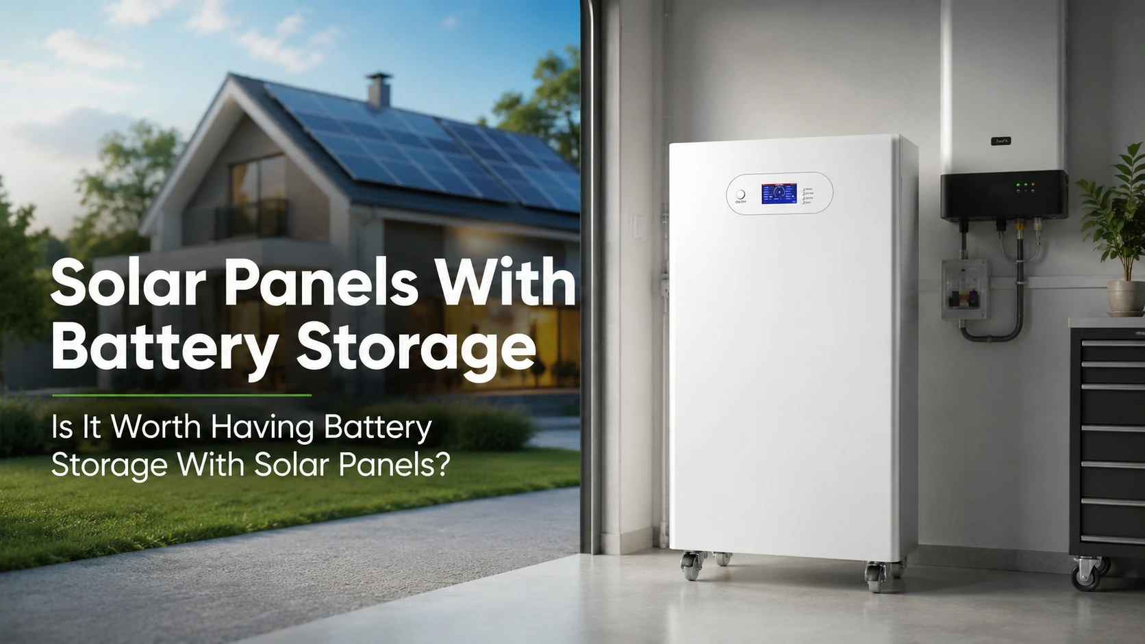 is it worth having battery storage with solar panels