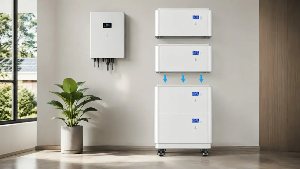 modulares Solarbatteriesystem