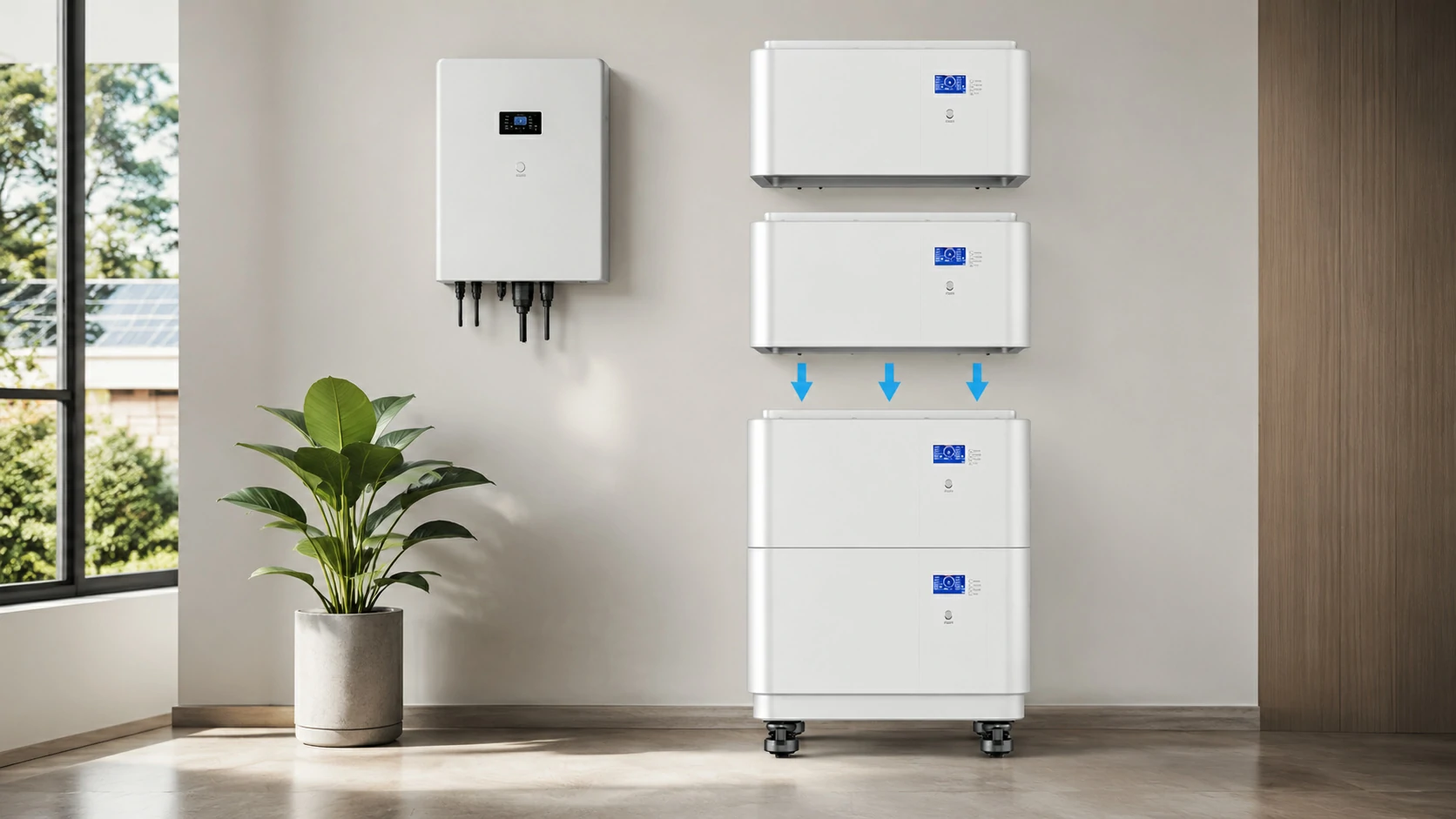 modular solar battery system