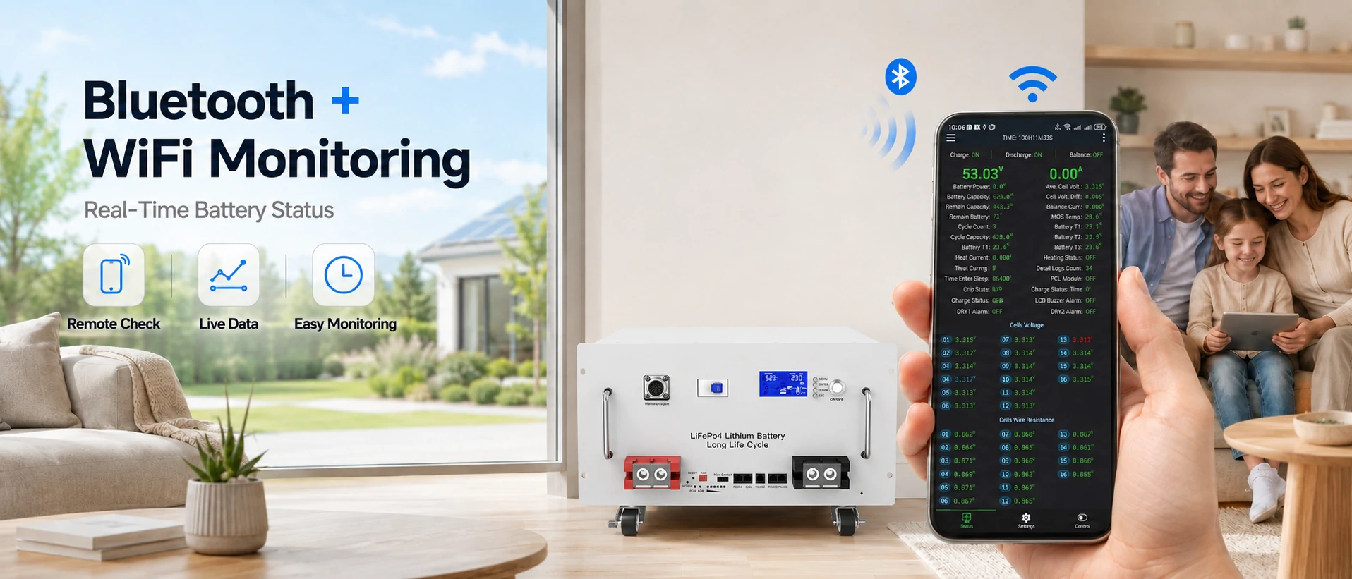 умное приложение мониторинг Bluetooth и Wi-Fi