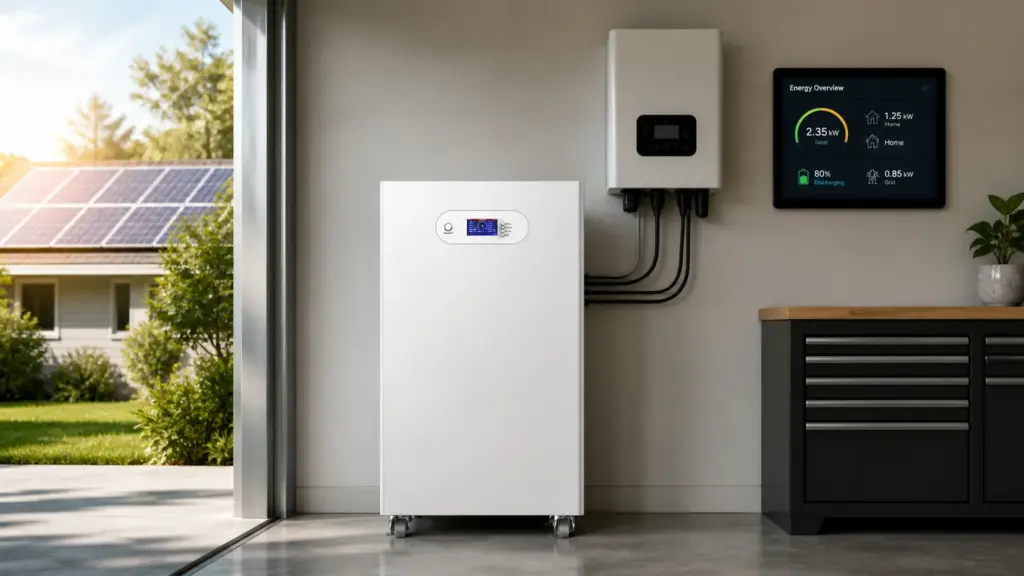 smart home energy battery