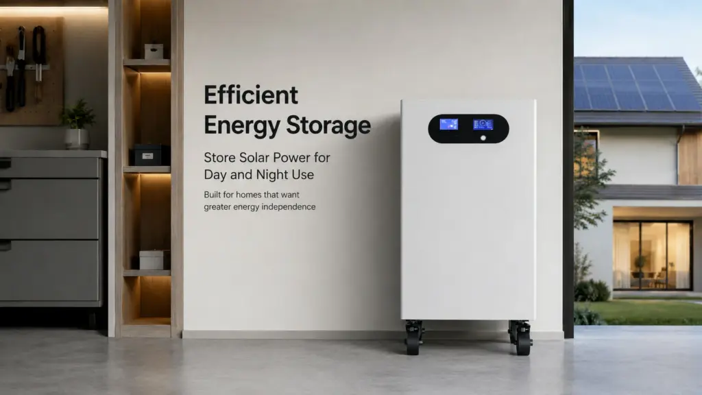 solar inverter with battery storage