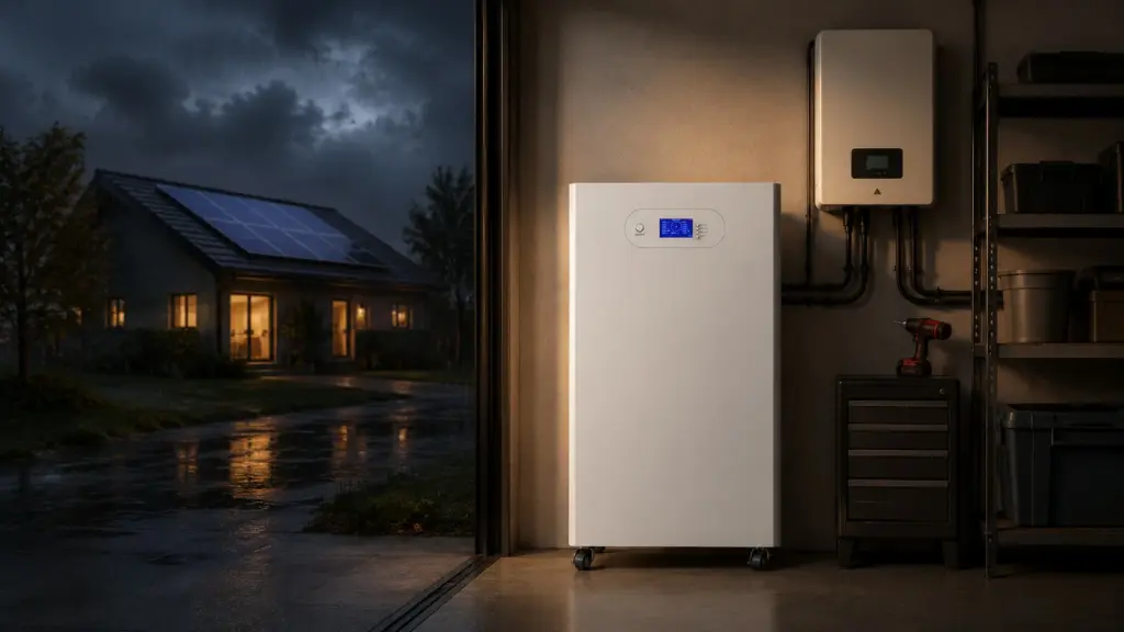 solar power battery backup for residential