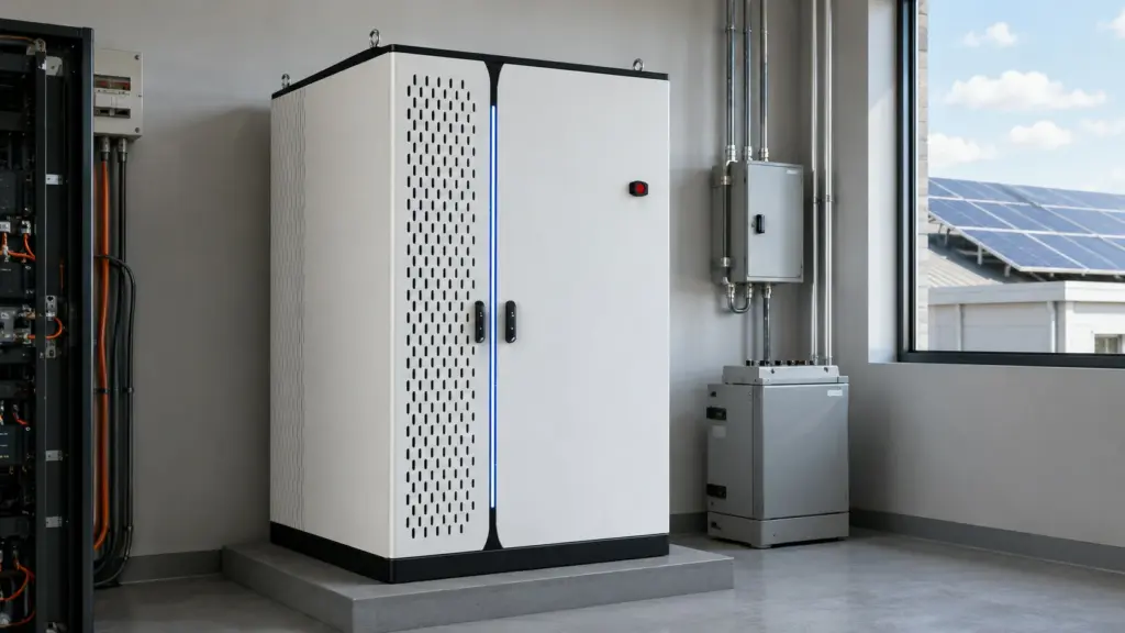 what size commercial battery backup do businesses usually need