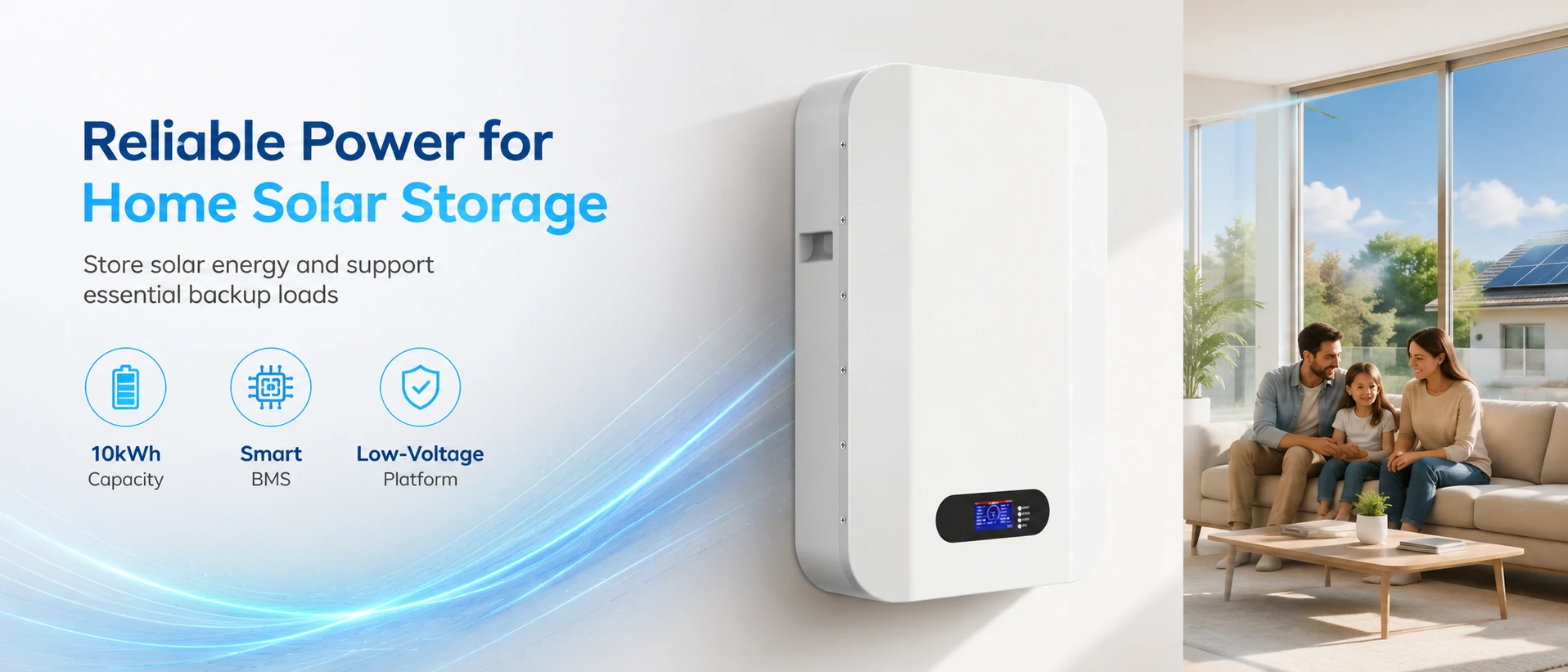 48V 200Ah Powerwall 10kWh Batterie