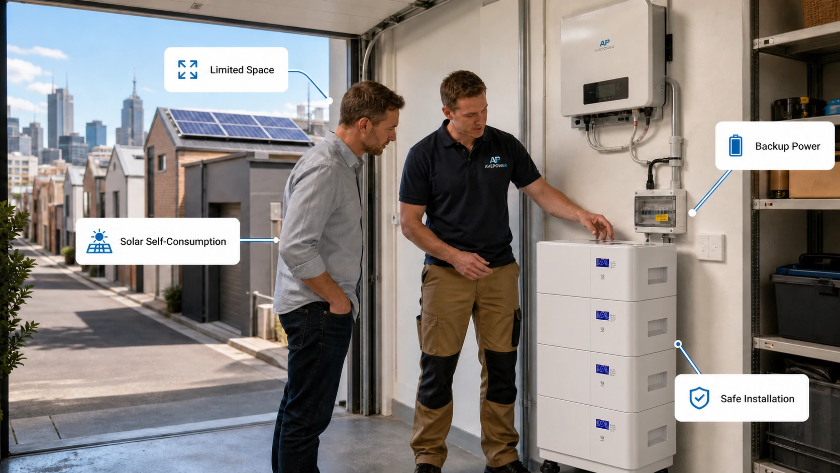 battery storage inner city melbourne