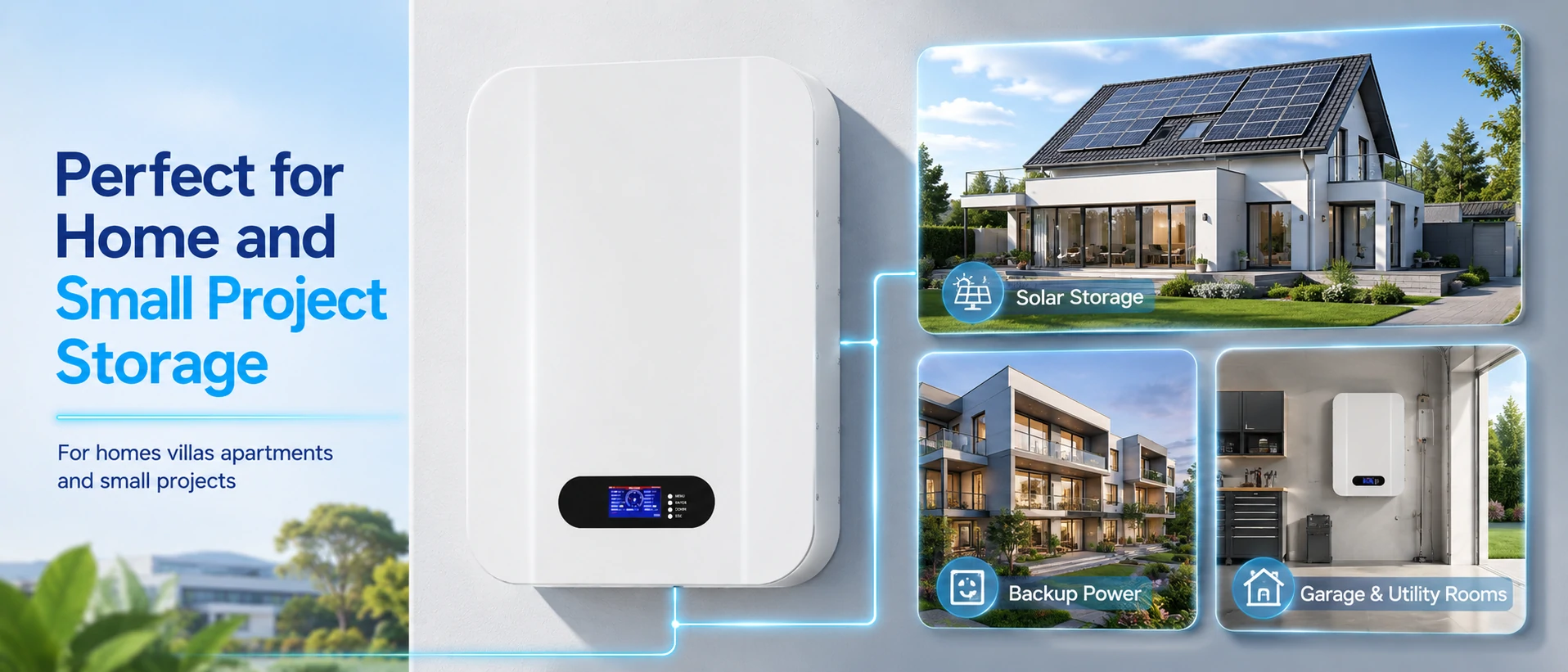 Powerwall 10 kWh Batteriespeicher für Solaranlagen im Wohnbereich