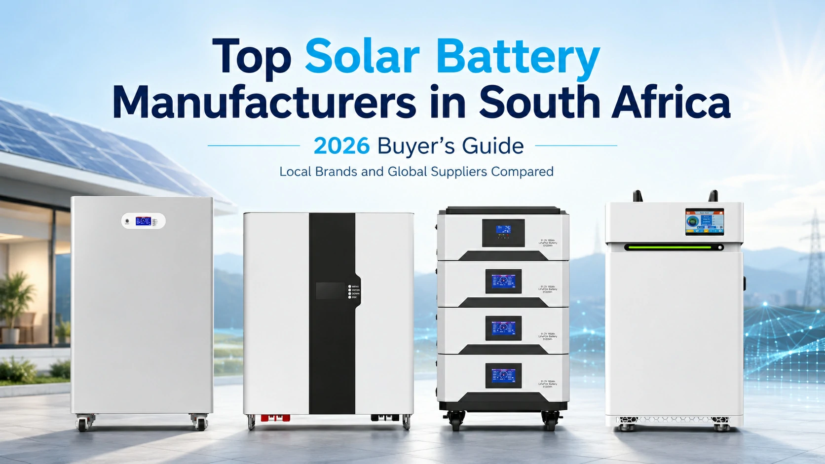 solar battery manufacturers in south africa