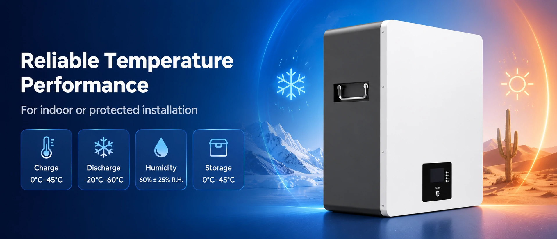 stable operation for home storage battery