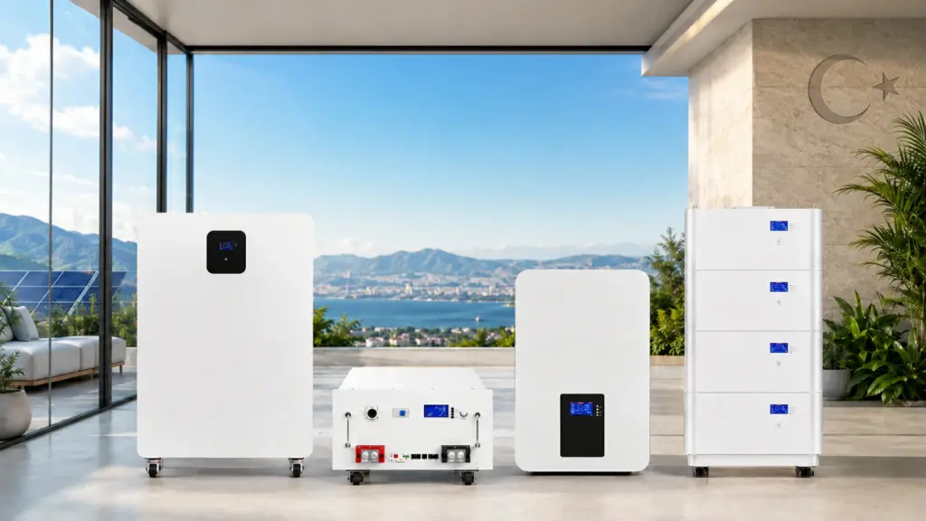 what types of solar batteries are used in turkey
