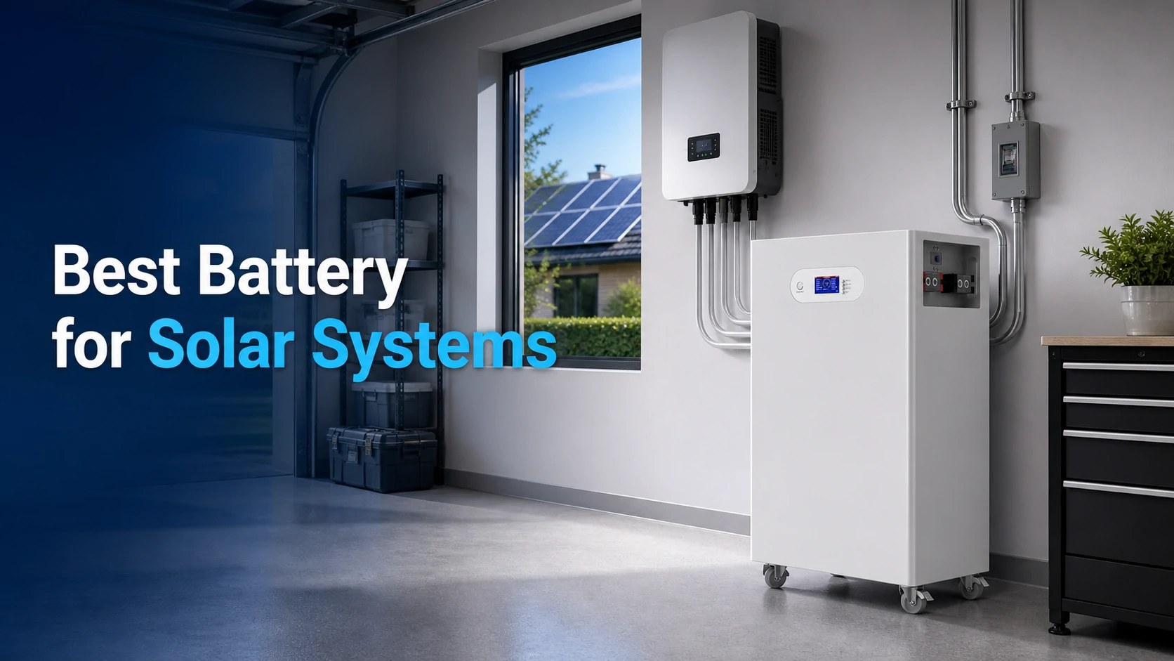 which type of battery is best for solar system