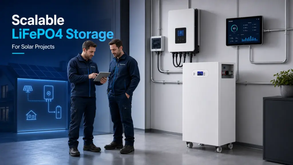 why lifepo4 is usually the best battery for solar systems