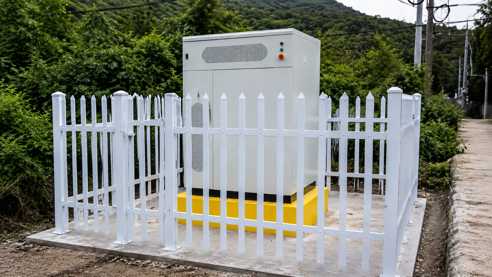 400kWh battery storage system