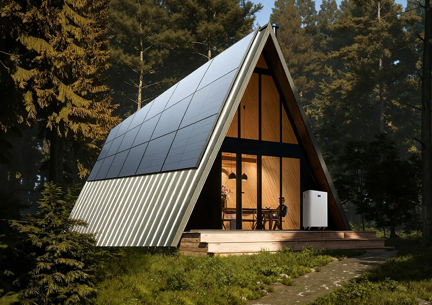 provide stable storage for off-grid homes