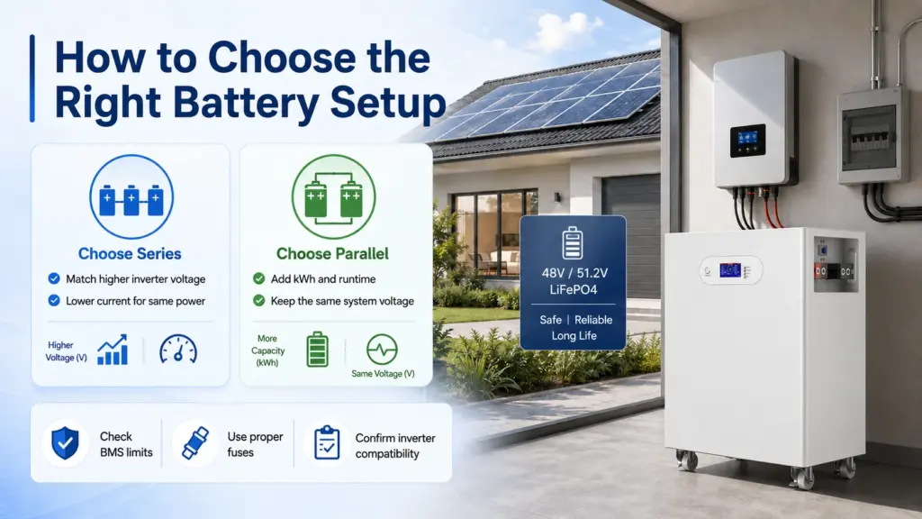 which configuration should you choose for a 12v, 24v or 48v system
