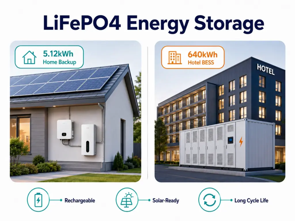 lifepo4 energy storage