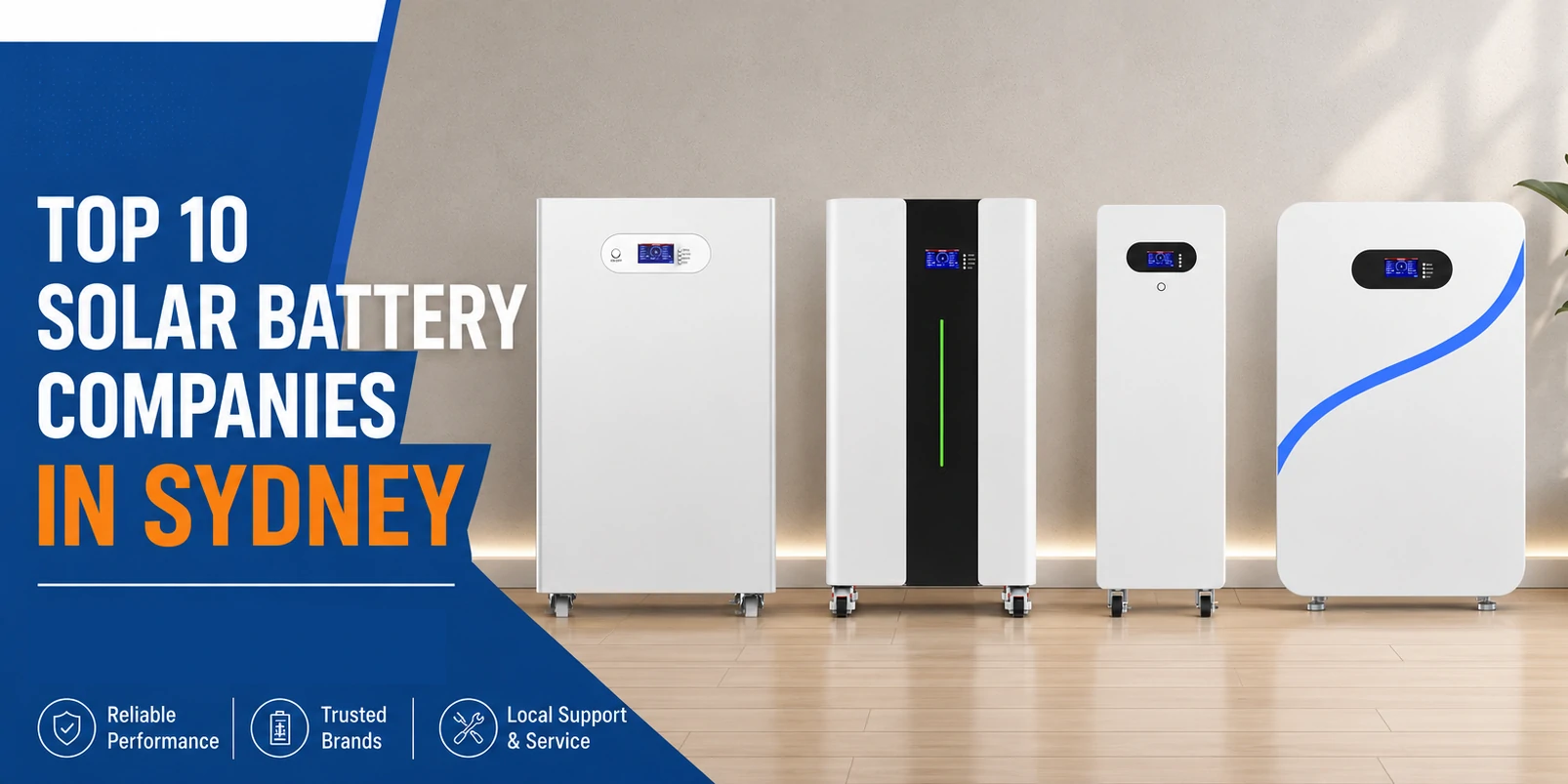 top 10 solar battrey companies in sydney