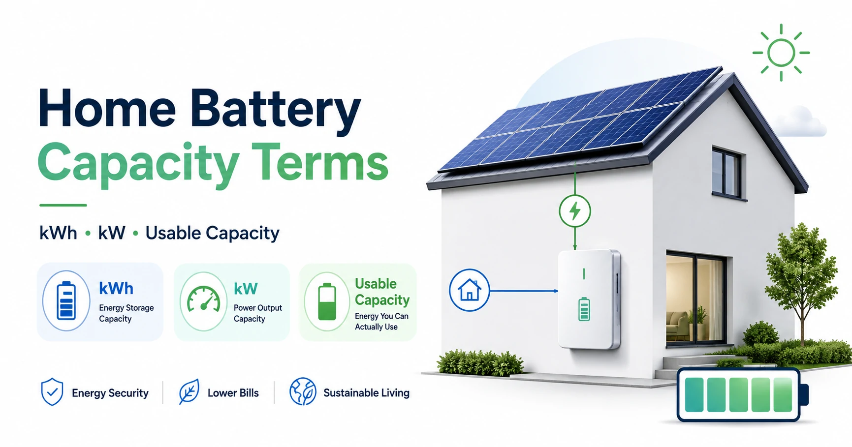 home battery storage capacity terminology