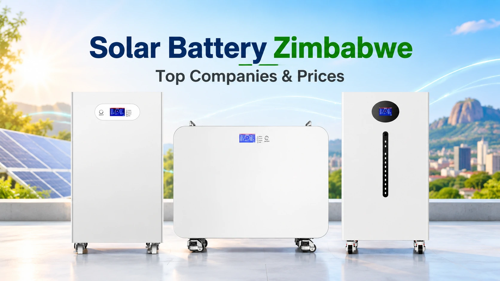 solar battery zimbabwe